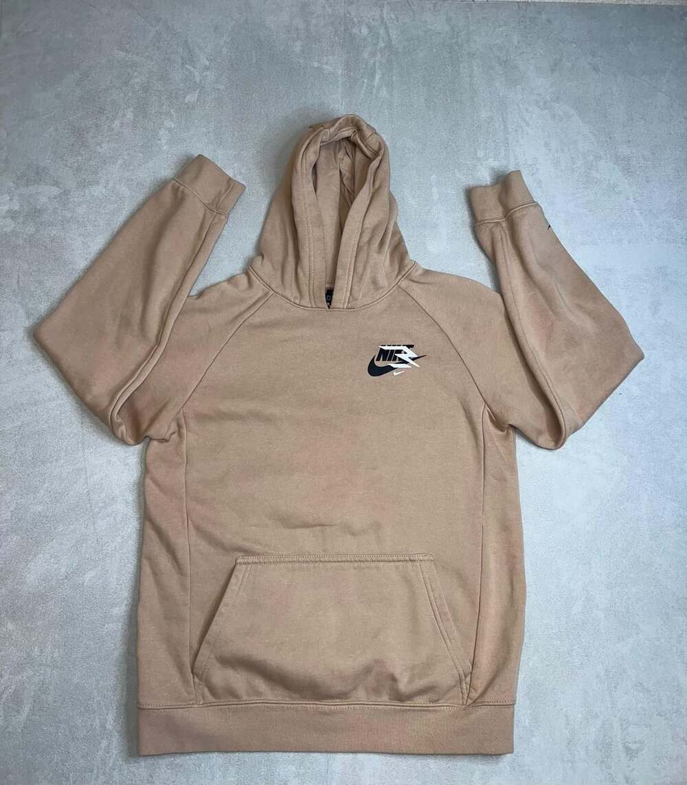 3 Brand by Russell Wilson Nike Boys Mashup Hoodie Tan Size XL